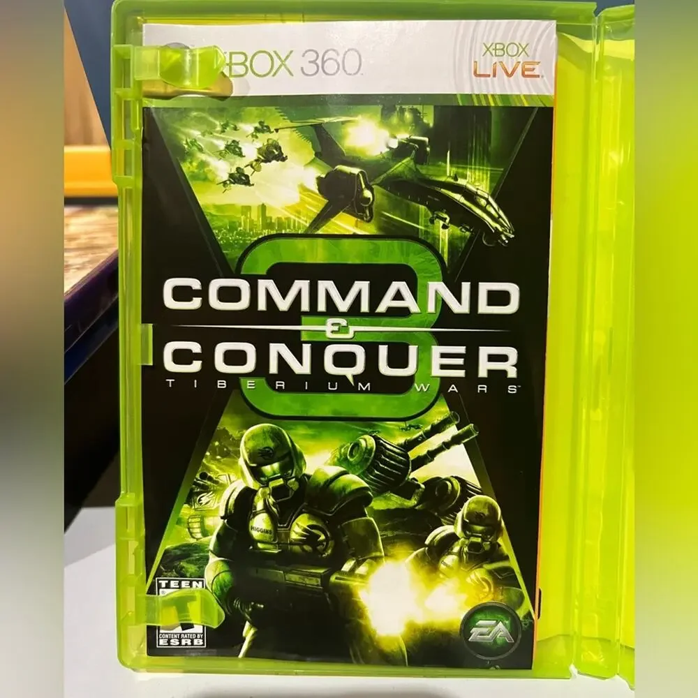 Command & Conquer 3: Tiberium Wars XBOX 360 Shooter Video Game